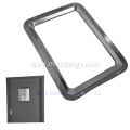 Metal Door Square Vision Window Frame